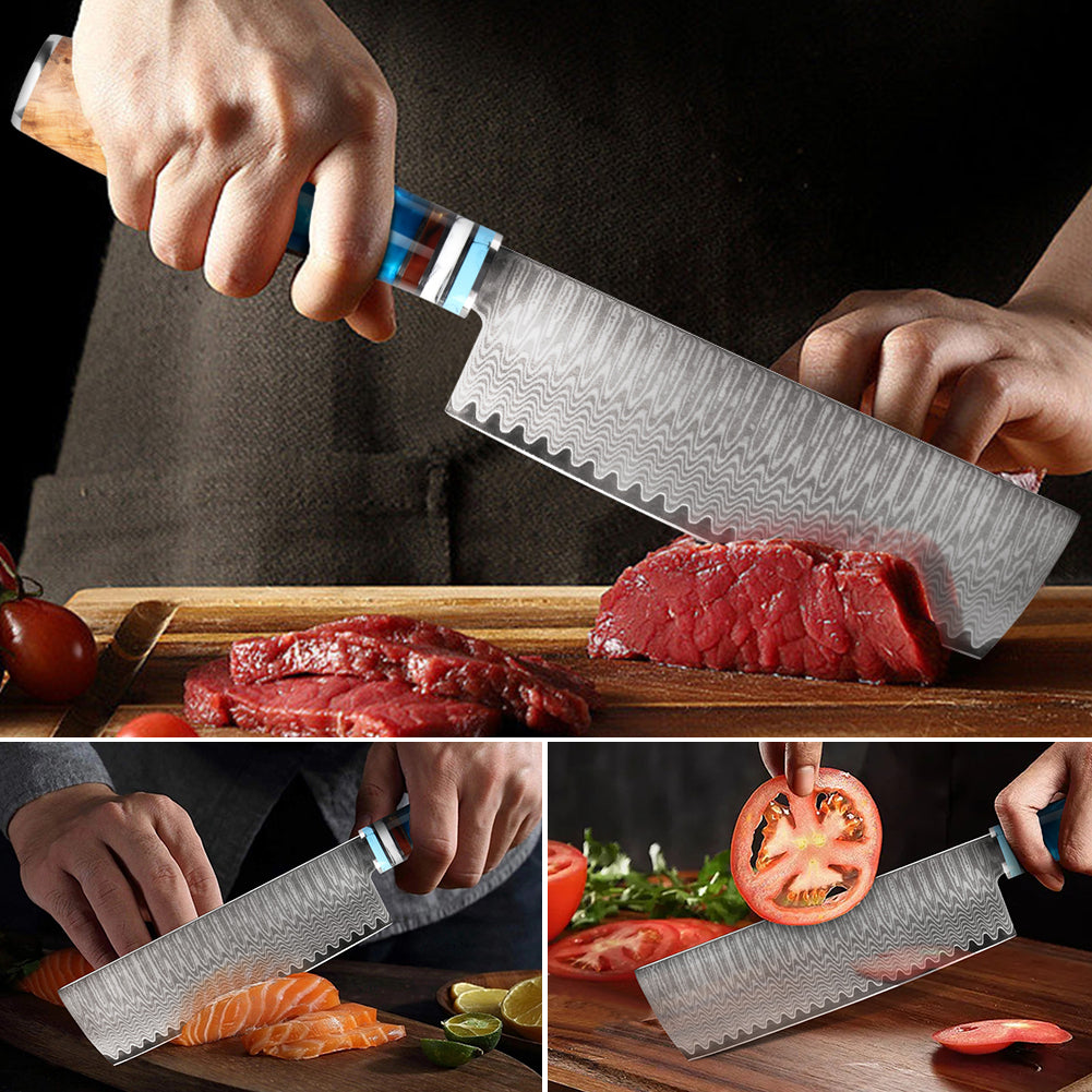 "Tsunami" Series-Japanese Vegetable Cutting