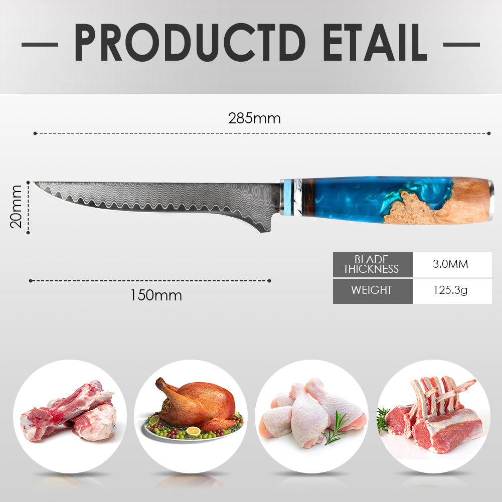 "Tsunami" series-boning knife