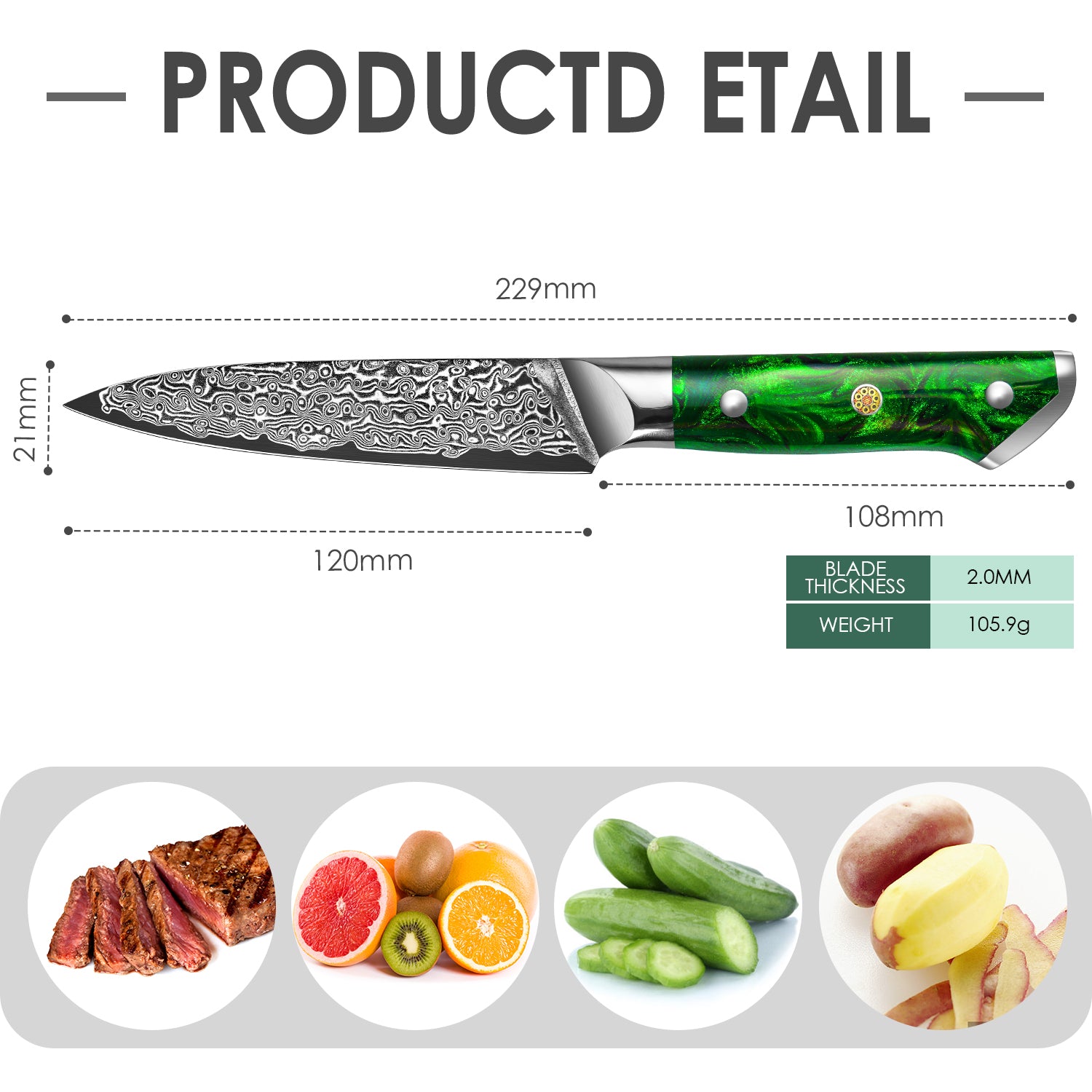 "Earth" Series-Multipurpose Knife
