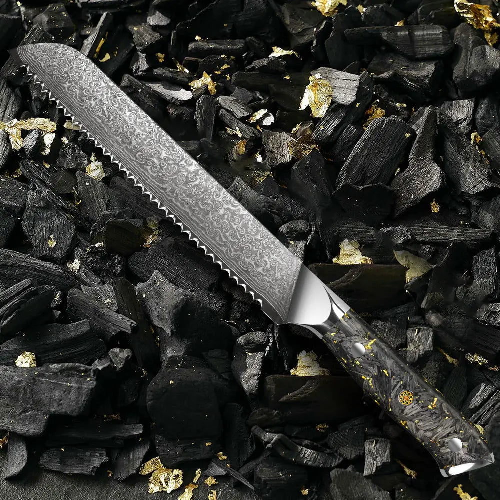 黑碳金系列-麵包刀 Sakura Blade櫻花刃-サクラブレード