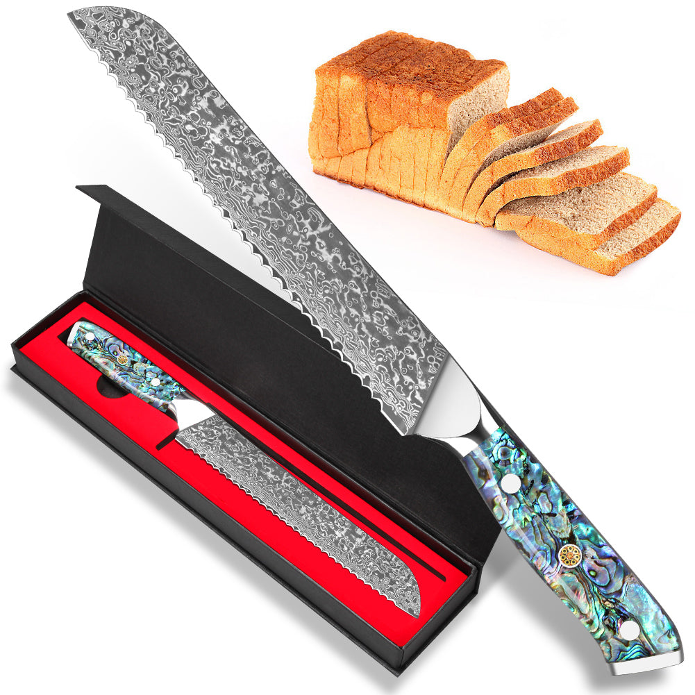 Abalone shell series-bread knife