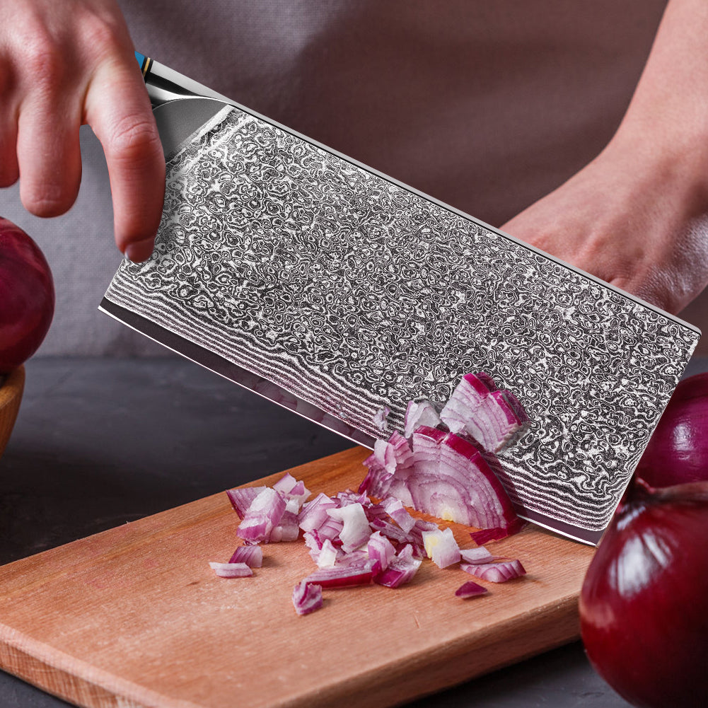 Blue Turquoise Series-Chinese Slicing Knife