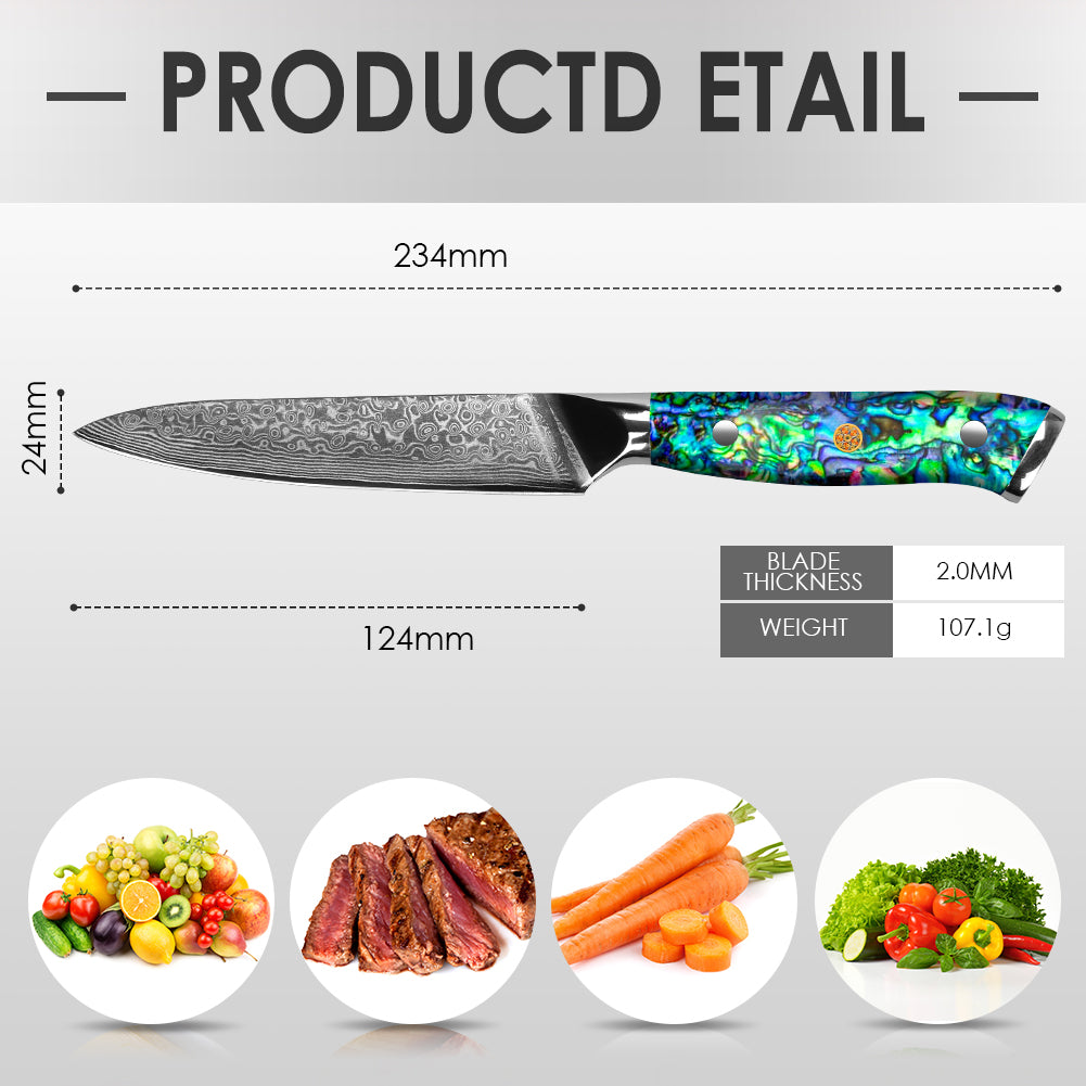 Abalone shell series - beef knife