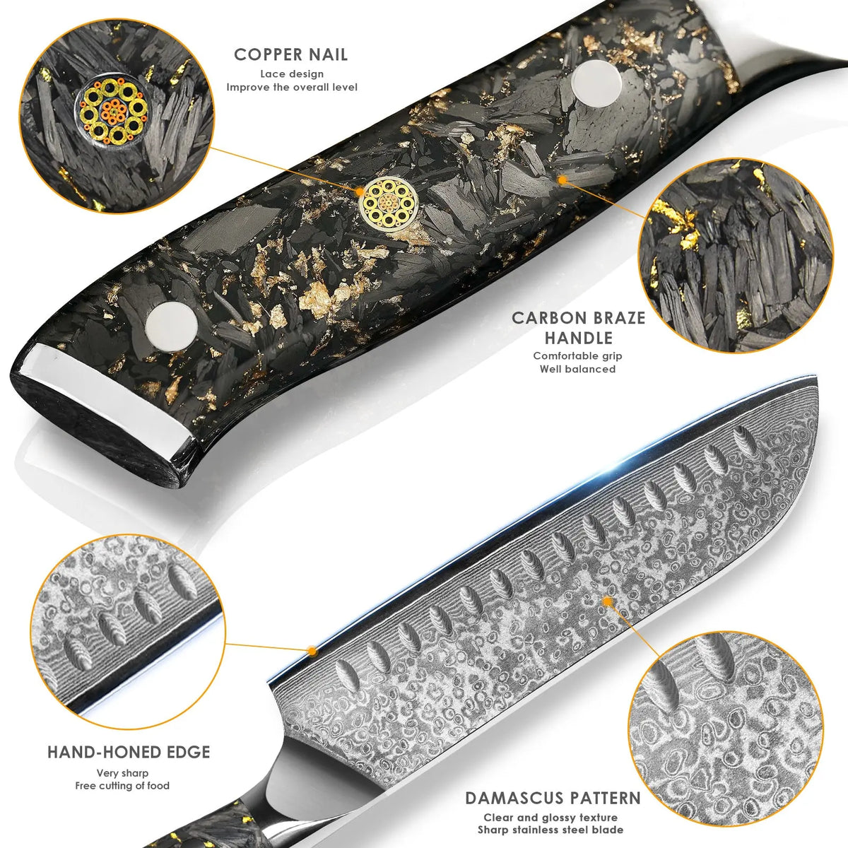 黑碳金系列-牛刀 Sakura Blade櫻花刃-サクラブレード