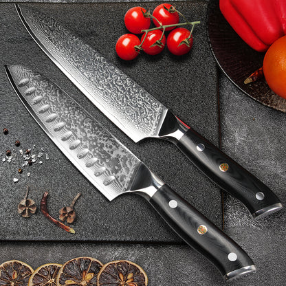 "Shogun" Series-Chef's Knife + Santoku Knife