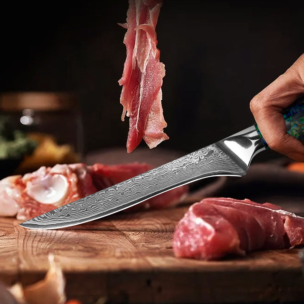 Abalone shell series - beef knife