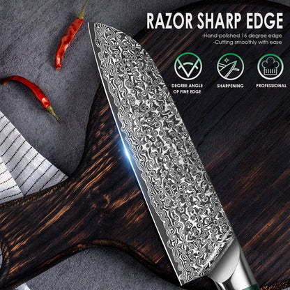 "Earth" Series - Santoku Sword