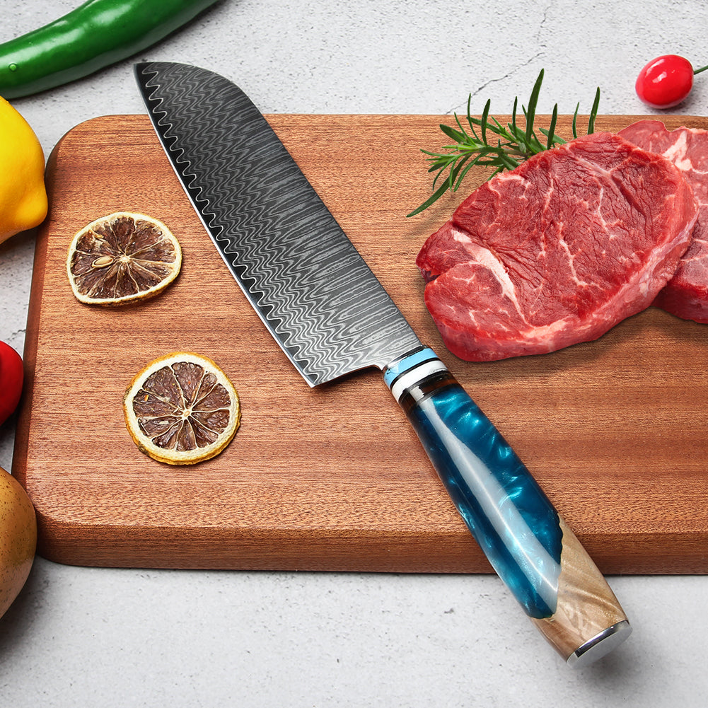 "Tsunami" Series-Santoku Sword