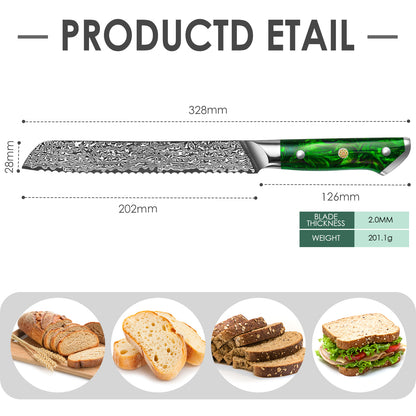 "Earth" Series-Bread Knife