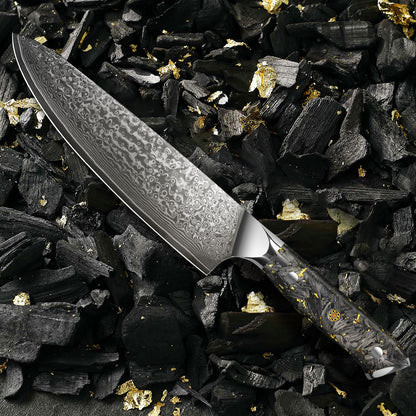 Black Carbon Gold Series-Chef’s Knife