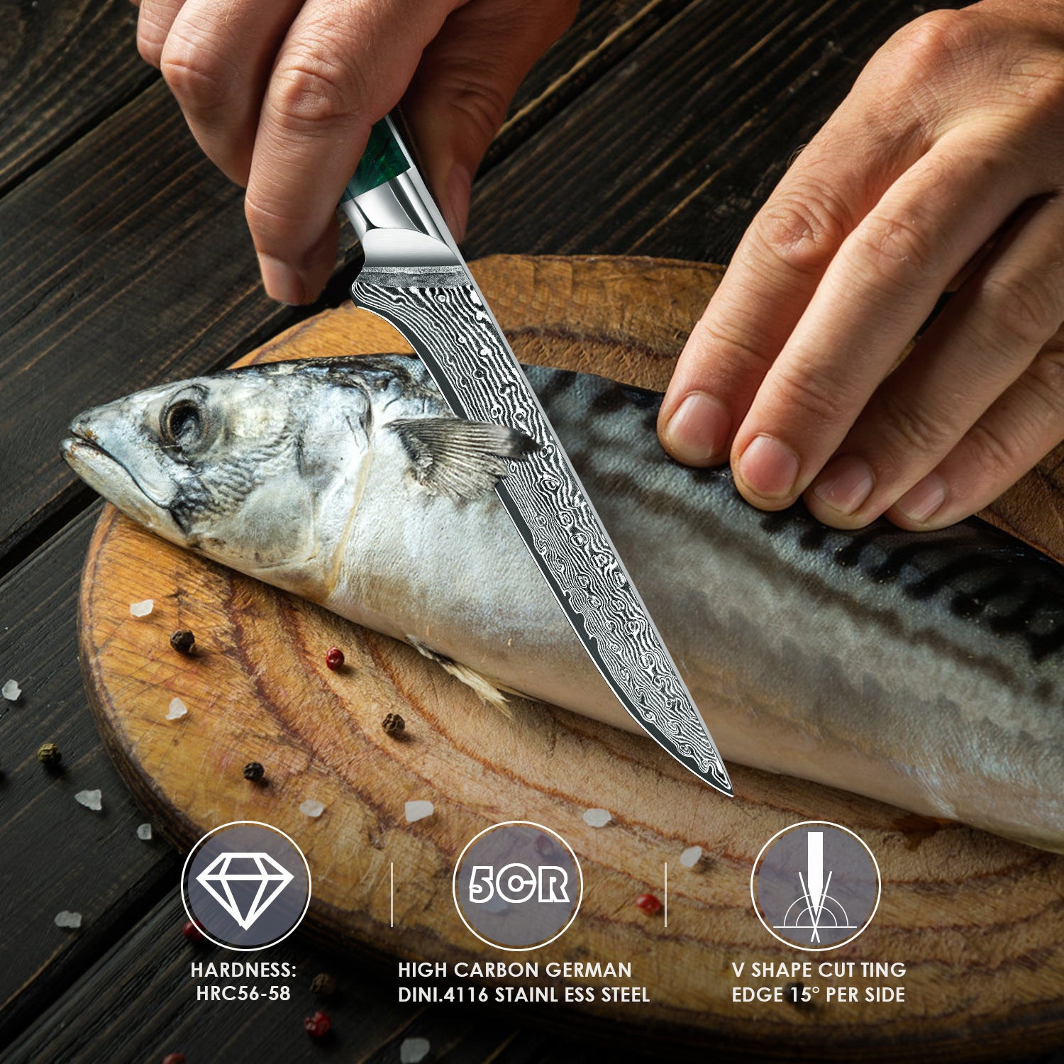 "Earth" Series-Boning Knife