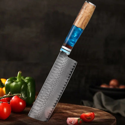 "Tsunami" Series-Japanese Vegetable Cutting