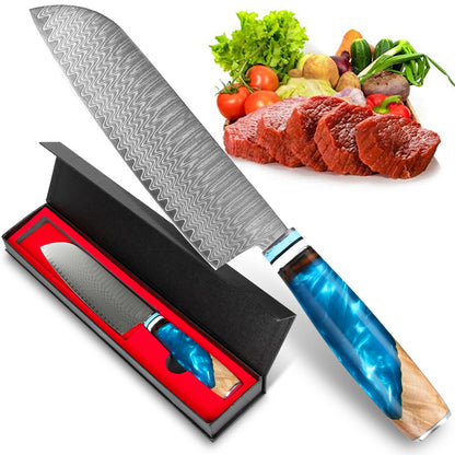 "Tsunami" Series-Santoku Sword