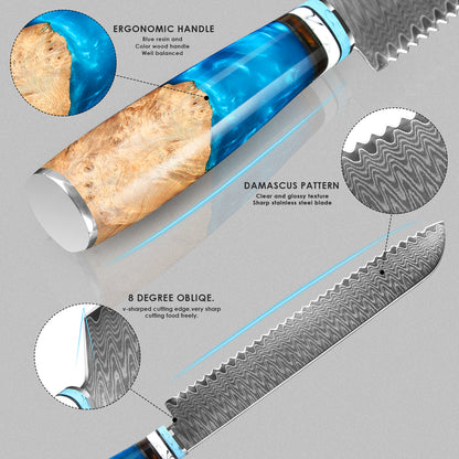 "Tsunami" Series-Bread Knife