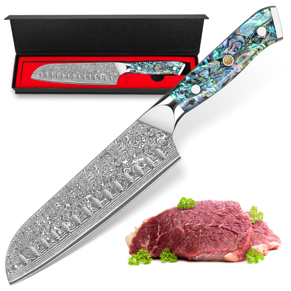 Abalone Shell Series-Santoku Knife