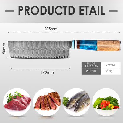 "Tsunami" Series-Japanese Vegetable Cutting