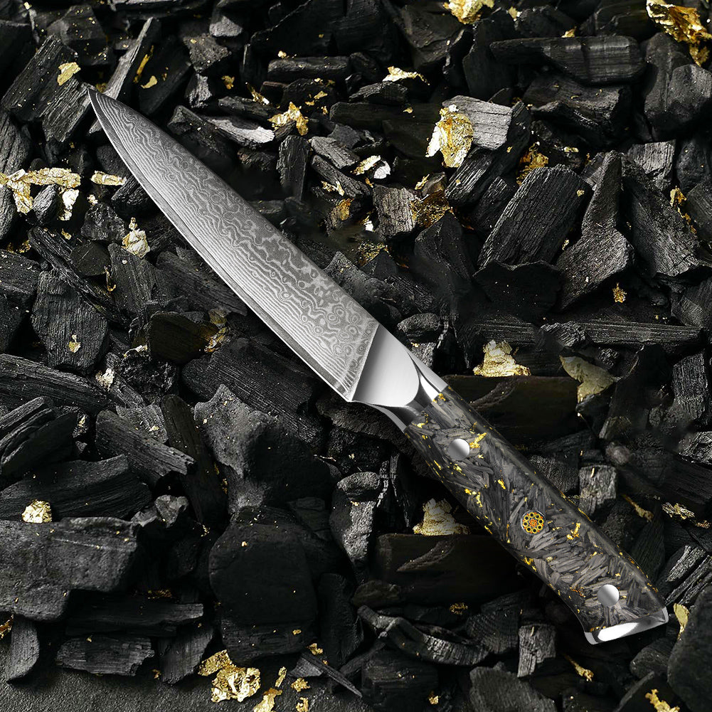 Black Carbon Gold Series-Multipurpose Knife