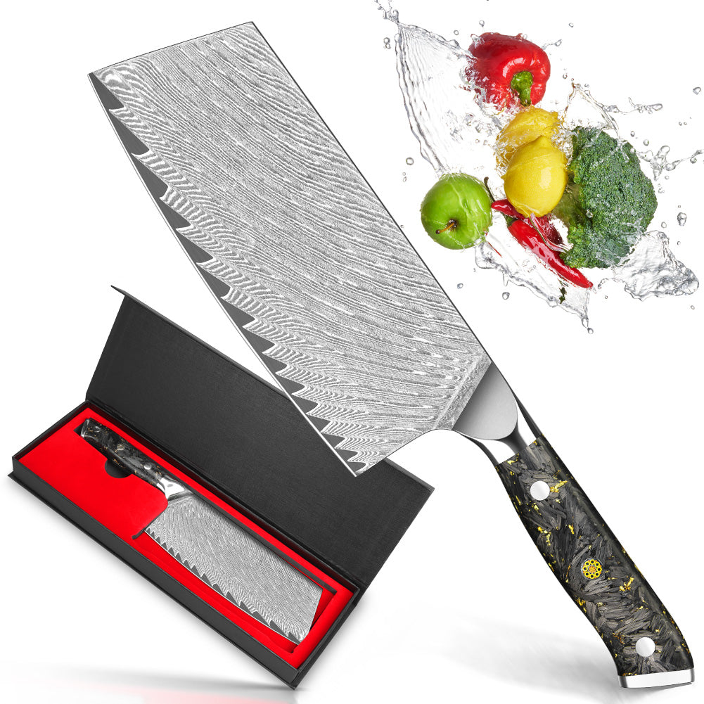Black Carbon Gold Series-Chinese Slicing Knife