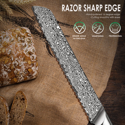 "Earth" Series-Bread Knife