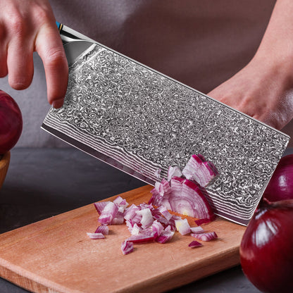 Blue Turquoise Series-Chinese Slicing Knife