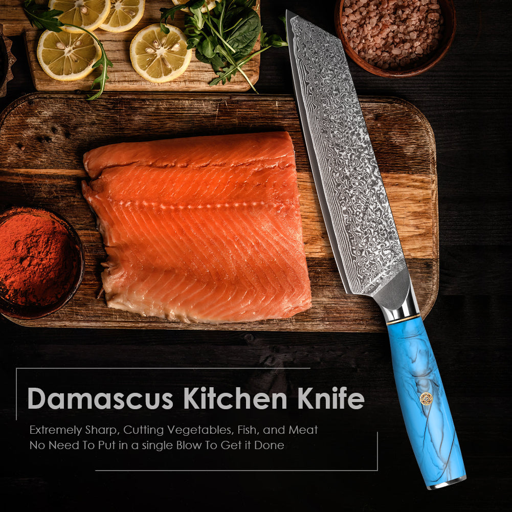 Blue Turquoise Series - Ox Knife