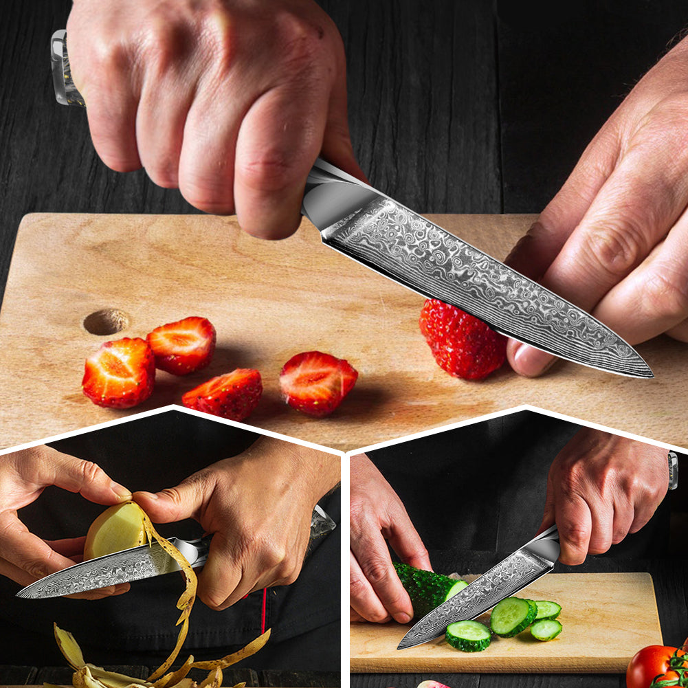 Black Carbon Gold Series-Multipurpose Knife