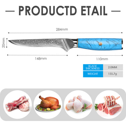 Blue Turquoise Series-Deboning Knife