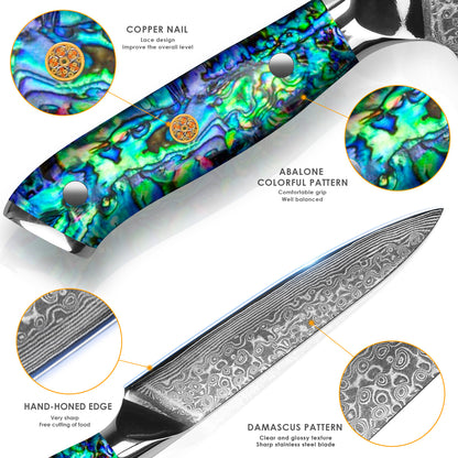 Abalone shell series - beef knife