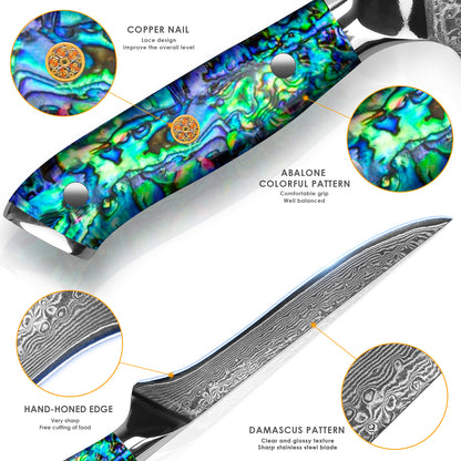 Abalone shell series - beef knife